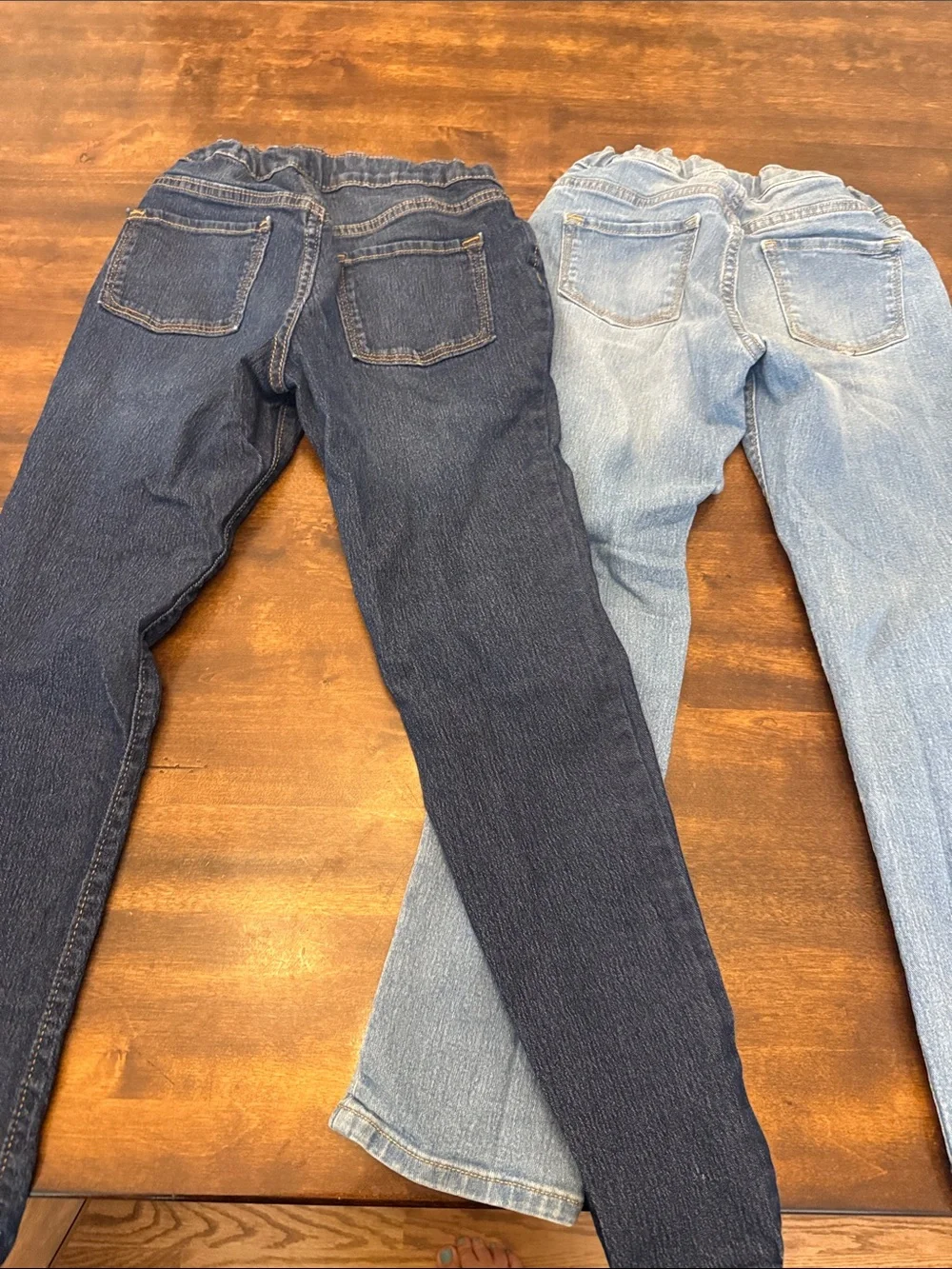 Old Navy Skinny Jeans Duo - Dark Indigo & Light Wash